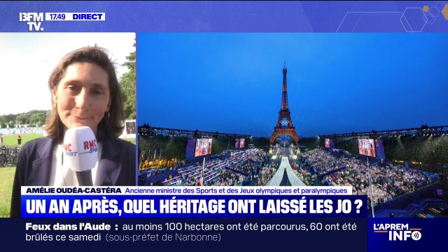 JO 2024: C'était un été où l'on s'est prouvés qu'on était encore un grand pays , déclare Amélie Oudéa-Castéra, ancienne ministre des Sports