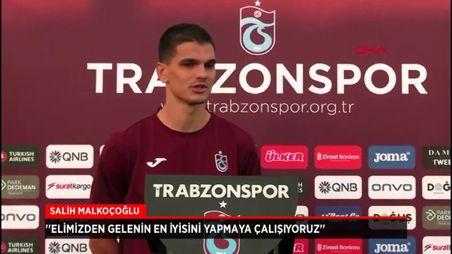 Salih Malkoçoğlu: Elimizden gelenin en iyisini yapmaya çalışıyoruz