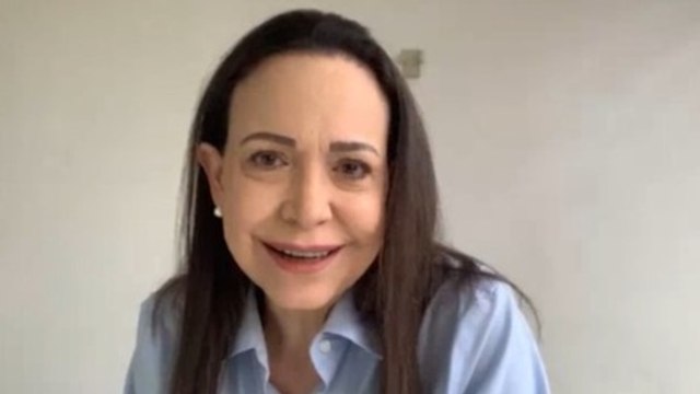 María Corina Machado en entrevista con EL PAÍS