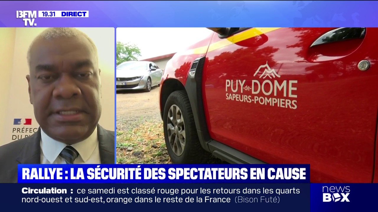 Accident lors d'un rallye: "C'est trop tôt pour être dans la conclusion", déclare le préfet du Puy-de-Dôme