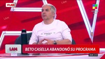 Beto Casella se fue antes de Bendita enfurecido y no hizo el programa: 