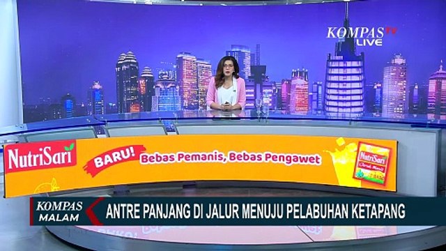 Truk Masih Mengular di Jalur Menuju Pelabuhan Ketapang, ASDP Batasi Truk dan Kerahkan Kapal Bantuan