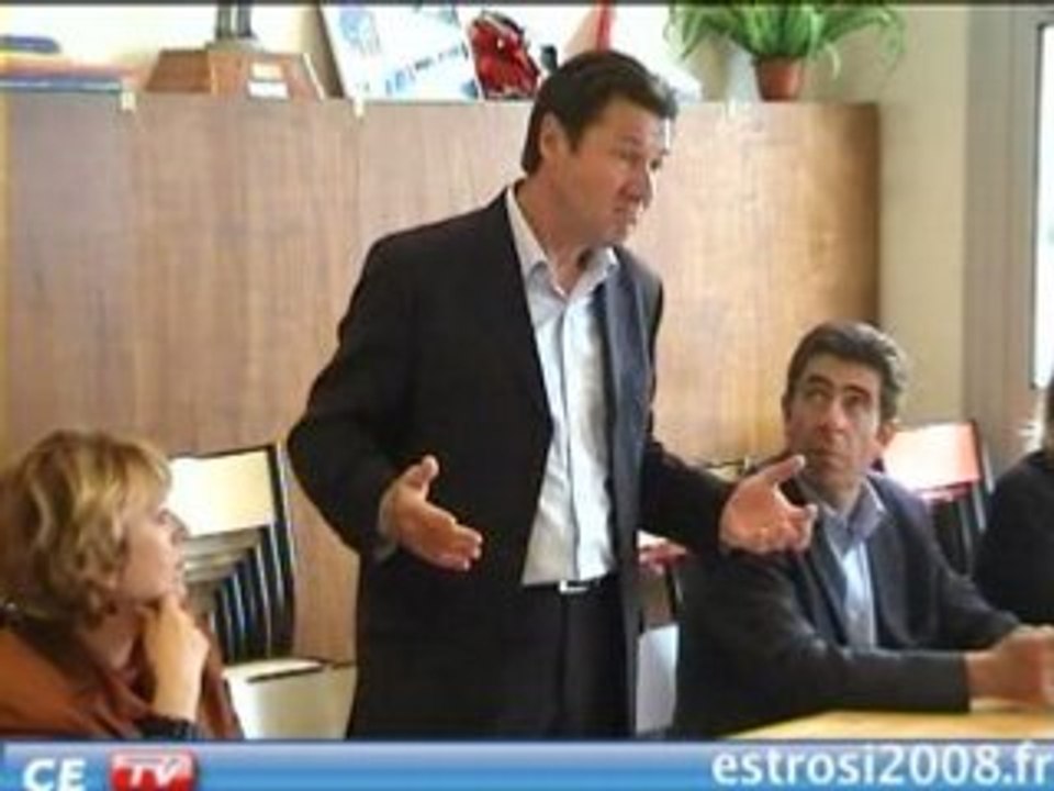 LÉGISLATIVES  La Penne CHRISTIAN ESTROSI 2008