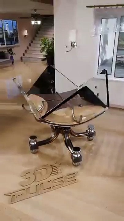 Glass_Table_Transforms_from_Round_to_Square___Sleek_Convertible_Furniture_Design(360p)