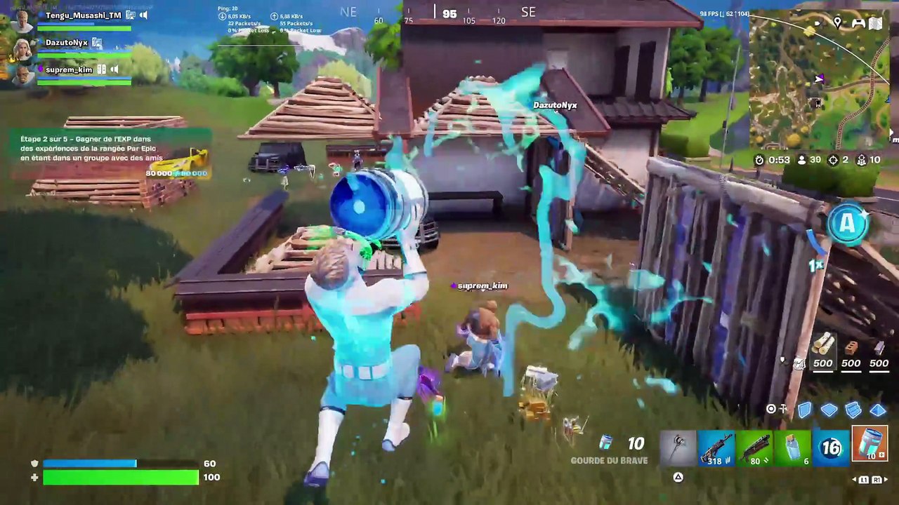 fortnite avec maki et dr dc