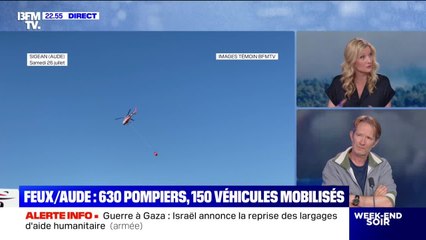 Incendie dans l'Aude : plus de 600 hectares brûlés - 26/07