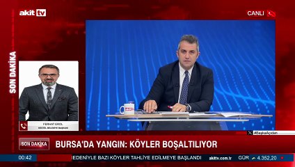 Kestel Belediye Başkanı Ferhat Erol, Orman yangınının son durumunu aktardı