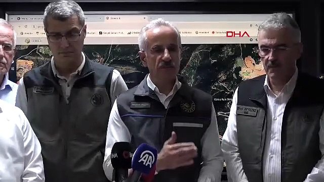 Bursa- Bakan Uraloğlu, Bursa\'da çıkan orman yangınlarına ilişkin açıklamada bulundu