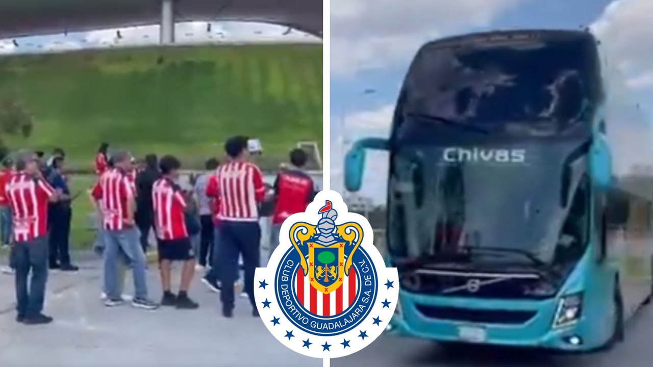 Afición de Chivas recibe al equipo para su primer juego en el Estadio Akron este Apertura 2025