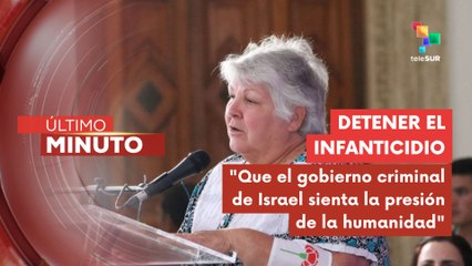 Aleida Guevara denunció los ataques contra las infancias palestinas