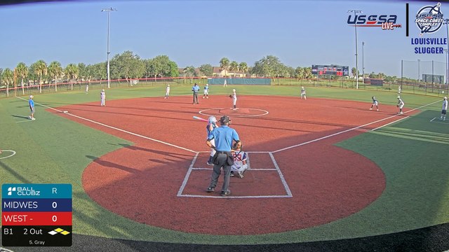 Blue Louisville Slugger - All American Games (2025) Fri, Jul 25, 2025 7:40 AM to 9:00 PM