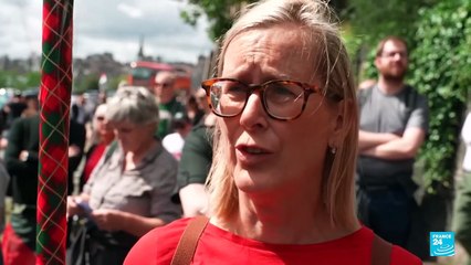 Estallan protestas en Escocia ante la visita de Donald Trump