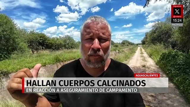 Hallan dos cuerpos calcinados en canal de riego en Pabellón de Arteaga en Aguascalientes