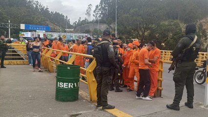 Ecuador respondió a señalamientos de Colombia por deportación de connacionales presos