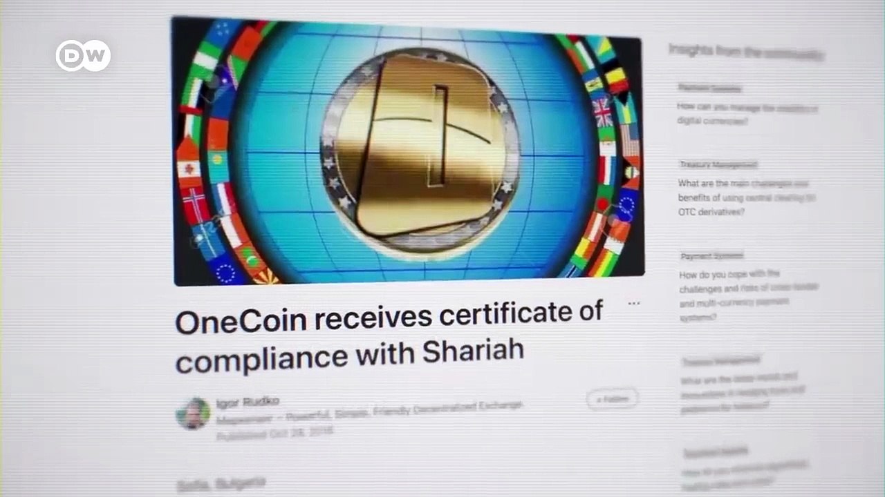 Estafa criptográfica: el escándalo OneCoin | DW Documental