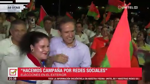 Tuto a los bolivianos en el exterior: “Van a tener un país al que volver con tranquilidad”