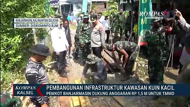 Pemkot Banjarmasin Dukung Anggaran Rp.1,5 Miliar untuk TMMD Ke-125 di Kuin Kacil