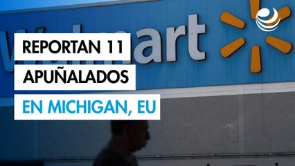 Reportan 11 apuñalados delante de un Walmart en Michigan, Estados Unidos