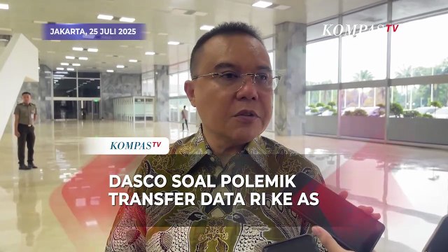 Wakil Ketua DPR Dasco Respons Polemik Transfer Data RI ke AS usai Kesepakatan Tarif Trump