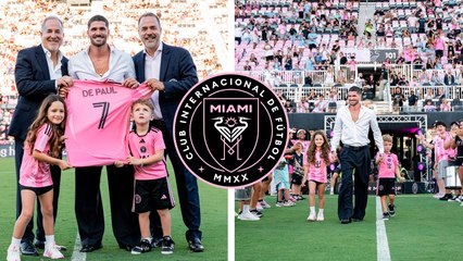 Rodrigo De Paul fue presentado oficialmente por Inter Miami
