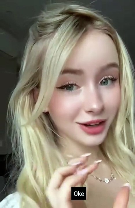 Gorgeous beauty in fun mood