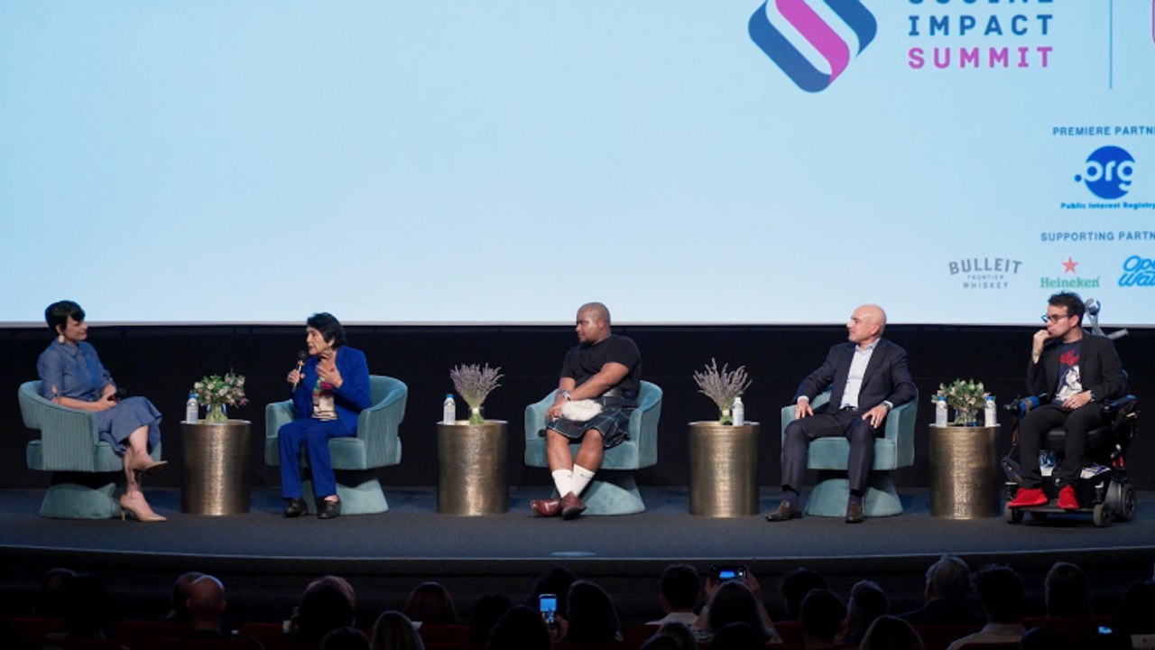 "Protect the Block: Safeguarding our Communities" Panel at THR's Social Impact Summit | THR Video