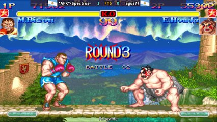街霸2X *AFK*-Spectrus- VS agus77 2025-7-27 FT5