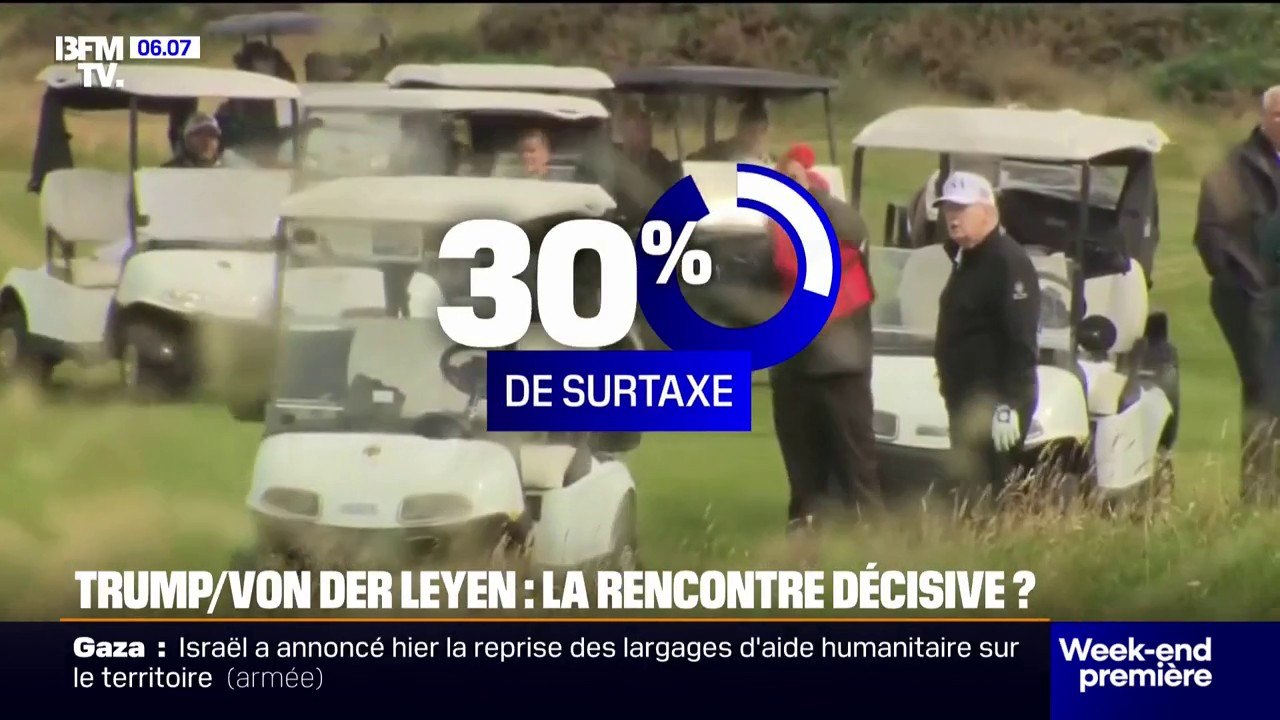 Ursula Von der Leyen va voir Donald Trump ce dimanche en Écosse pour échanger sur les droits de douane