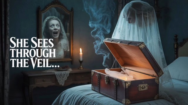 Echoes in the Lace – The Veil That Whispers in Candlelight