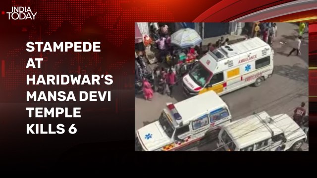 6 dead, several injured after stampede at Mansa Devi Temple in Haridwar