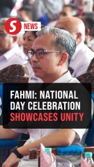 Annual National Day ceremony showcases unity, says Fahmi