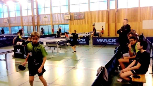 Critérium Fédéral de Tennis de Table à Nogent le 09/12/18 - Régionale 2 - Zone B