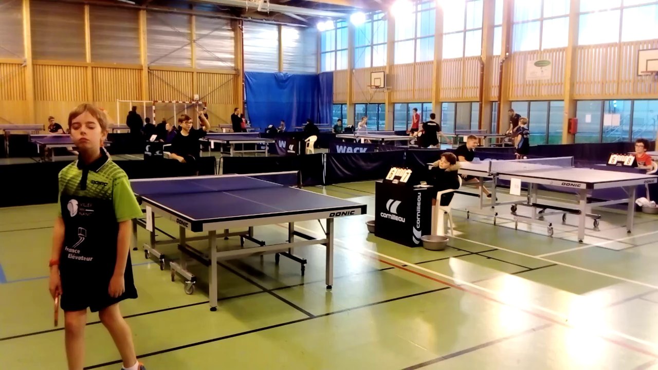 Critérium Fédéral de Tennis de Table à Nogent le 09/12/18 - Régionale 2 - Zone B
