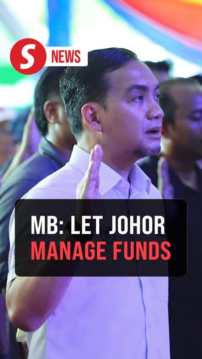 MB Onn Hafiz urges Federal Government to test Johor's financial management
