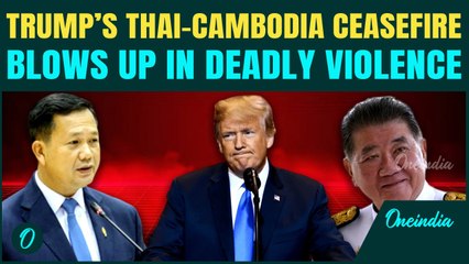 BREAKING: Trump’s Ceasefire FLOPS As Thai-Cambodia War Escalates | 33 Dead, 170K Evacuated