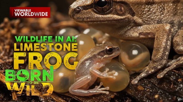 Critically endangered Gigantes Limestone Frog, muling nasilayan sa tulong ng AI | Born to Be Wild