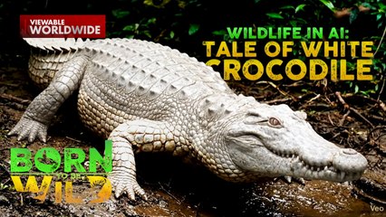 Misteryosong Puting buwaya sa Ligawasan Marsh, muling binigyang buhay ng AI | Born to Be Wild