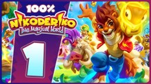 Nikoderiko: The Magical World Walkthrough Part 1 (PS5) 100% Skyward Falls