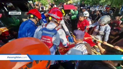 Kronologi Pria Tewas Terjatuh di Kali Cengkareng Drain Jakarta Barat | KOMPAS SIANG