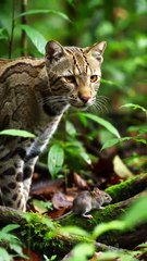 Relaxing Wildlife – Jungle Cat and Mouse Discover Watermelons #asmr