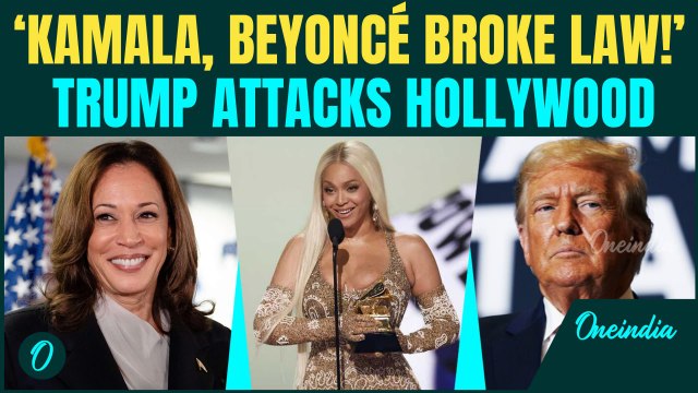 ‘Kamala Should Be Jailed!’ Trump ACCUSES Democrats Of Illegal Celebrity Payments | 2024 Elections