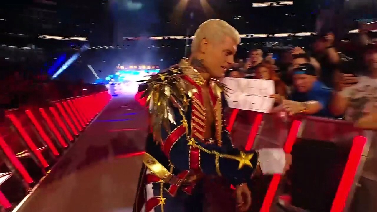 WWE SUMMER SLAM 2024 CODY RHODES VS SOLO SIKOA FULL MATCH