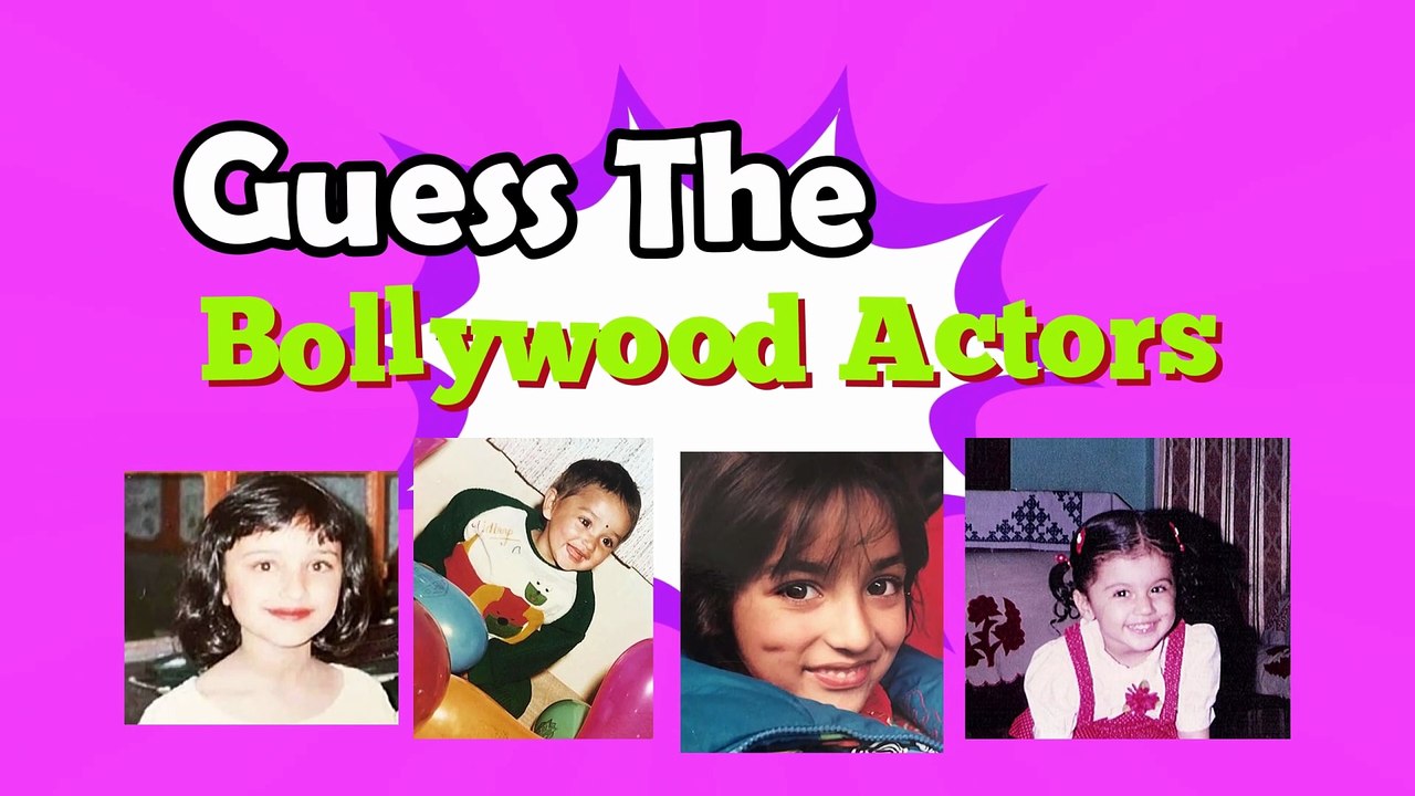 Guess the Bollywood Celebrities by Their Childhood Photos! | Bollywood Quiz 2025