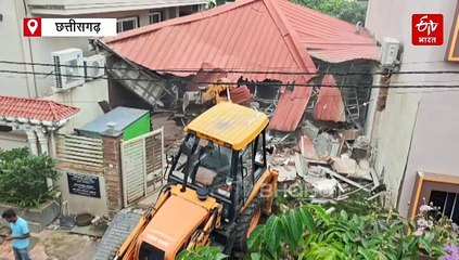 हिस्ट्रीशीटर तोमर बंधुओं के ऑफिस पर बुलडोजर एक्शन, डिप्टी सीएम ने कहा ये है सुशासन का सुदर्शन चक्र