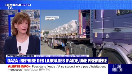 Gaza : reprise des largages d'aide, une première - 27/07