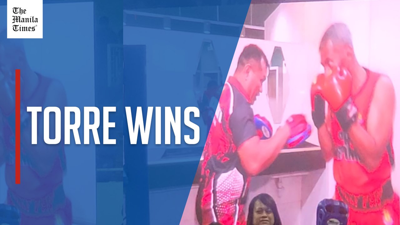 Torre hailed as winner in charity boxing match...