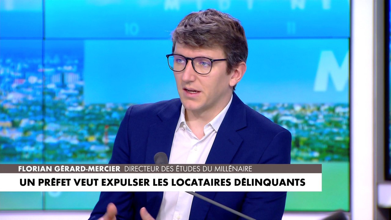 Florian Gérard-Mercier sur le souhait d'un préfet d'expulser les locataires délinquants