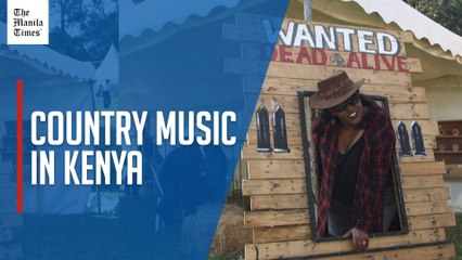 Kenyans hold 'cowboy and cowgirl day' to celebrate country music