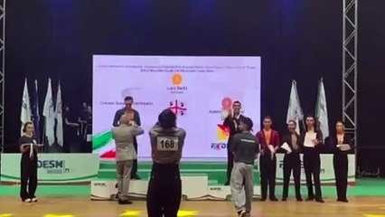 Latino americano, il ballerino Luca Sechi conquista l'oro ai campionati italiani