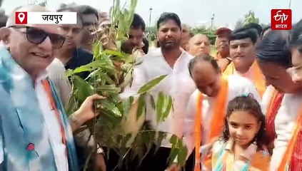 मदन राठौड़ बोले- जगह की कमी हो, तो रेगिस्तान में पौधे लगाकर देखभाल करें शहरी निकाय